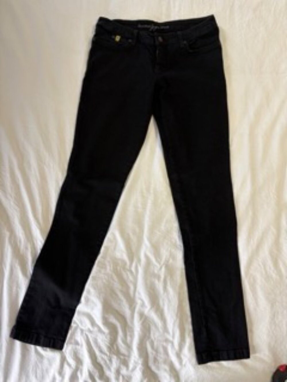 Second Yoga Jeans, Black, Size 30
